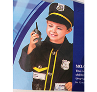 兒童警察表演服裝-小孩警察服裝