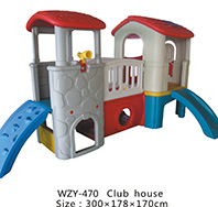 WZY-470-小型攀巖滑梯組合