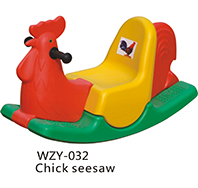 WZY-032-公雞塑料搖馬玩具
